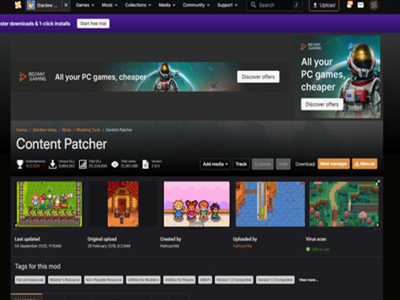 Content Patcher, Stardew Valley, Mods, Installation, guide