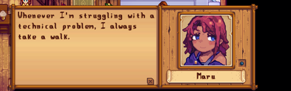 Fisharia anime portraits, Maru, Stardew Valley, portraits, Mods, Installation, guide