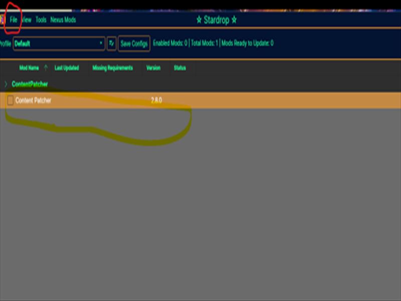 Stardrop, Stardew Valley, Mods, Installation, guide