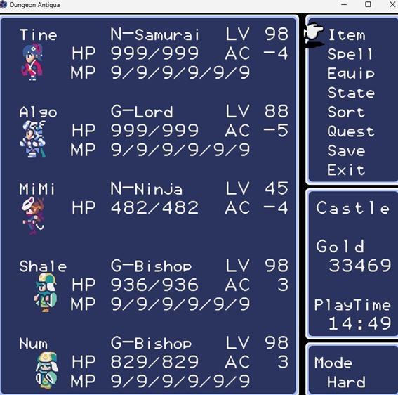 Dungeon Antiqua, Guides, Walk Through, RPG, Indie Game