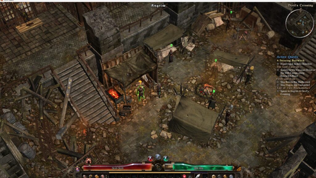 Grim Dawn, クラフト, やりかた, 鍛冶屋