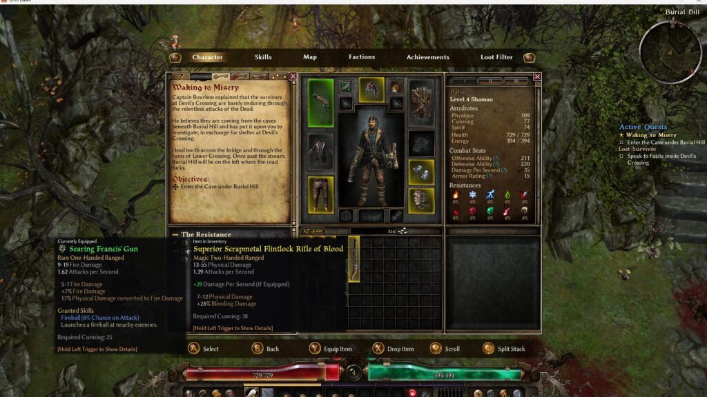 Grim Dawn, Warder, Beginner Guide, SSF