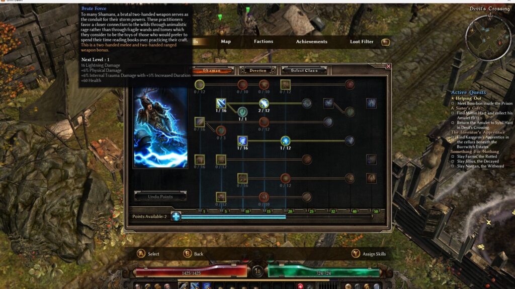 Grim Dawn, Brute Force, Warder